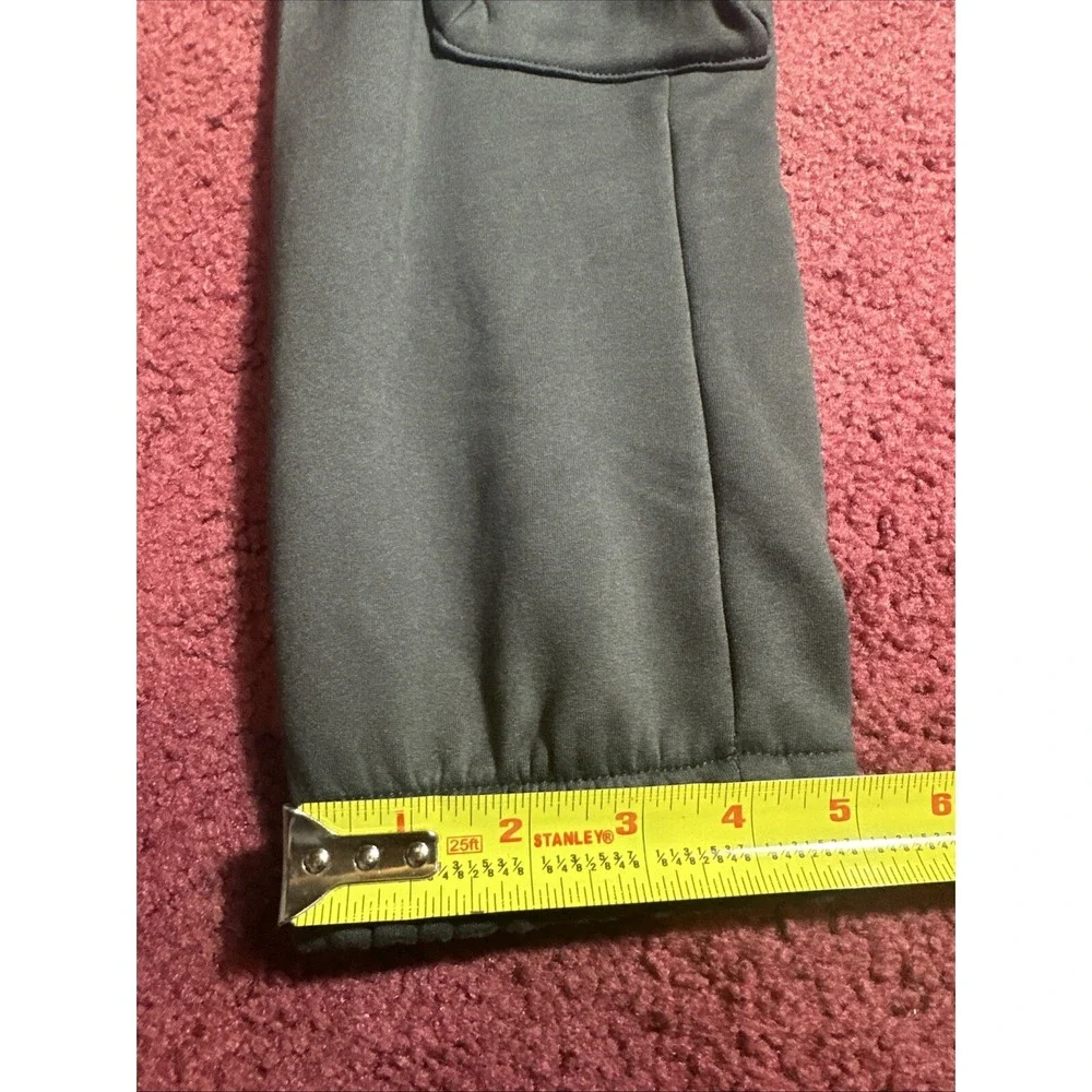 NWT Public Record Men's Char Double Cargo Fleece Lined Joggers Alexander Medium